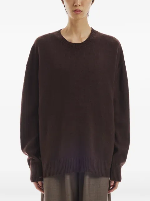 R2W crew-neck cashmere sweater Brown ROKNEA10627N