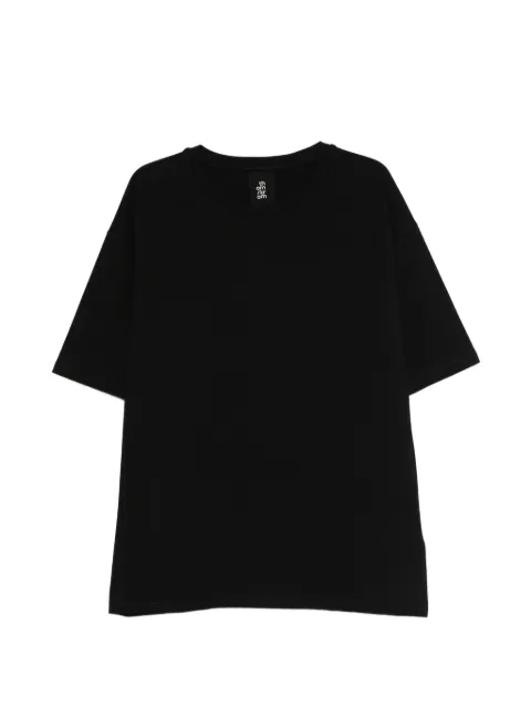 Thom Krom printed T-shirt Black MTS93