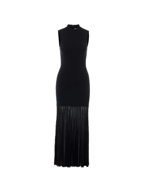 Michael Michael Kors halter-neck maxi dress Black MR683BSBFD