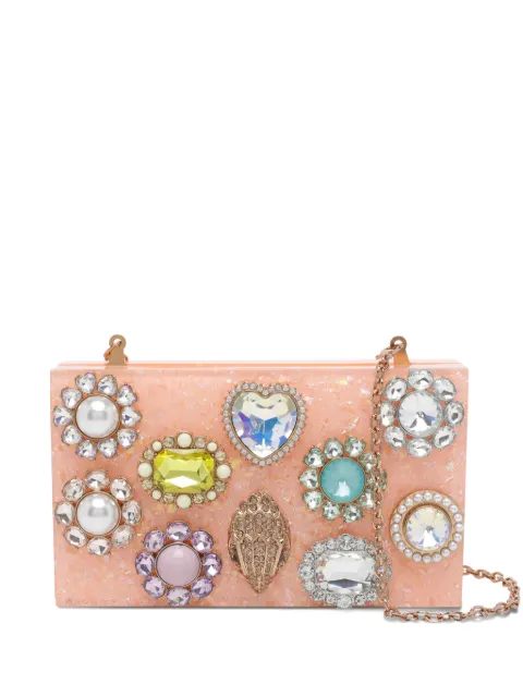 Kurt Geiger London crystals box clutch Pink 5374996979