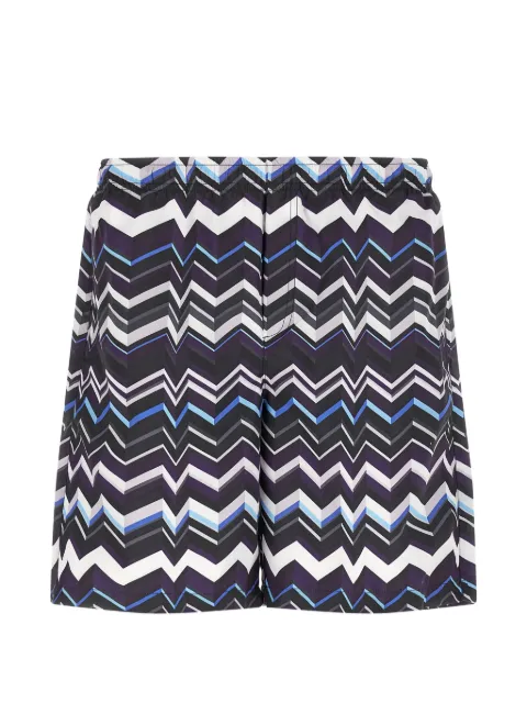 Missoni zigzag-pattern swim shorts Black BS26SP02BW00ZW