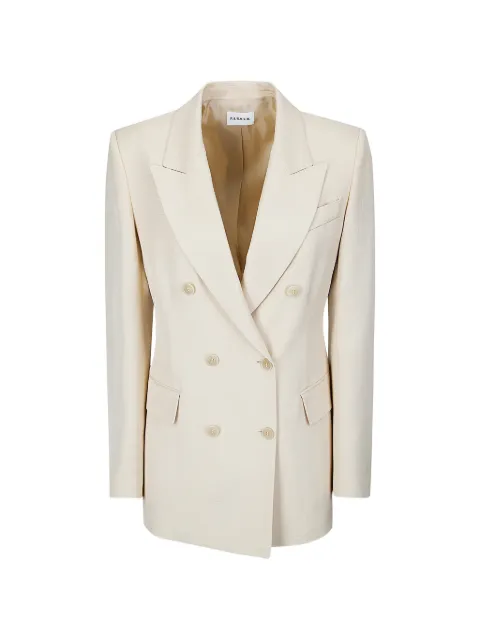 P.A.R.O.S.H. Rania double-breasted jacket Neutrals D420266RANIA