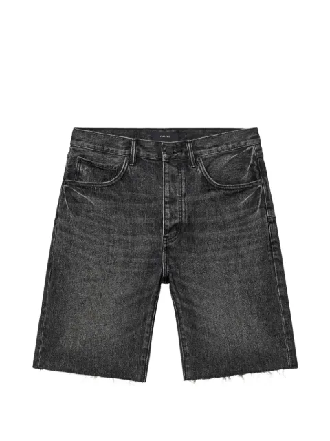 Purple Brand frayed shorts Grey P059WBLK226