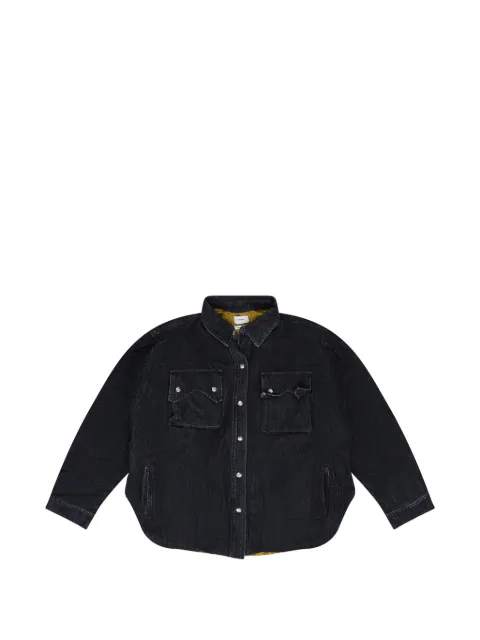 RHUDE denim shirt jacket Black RHDMOTW0073