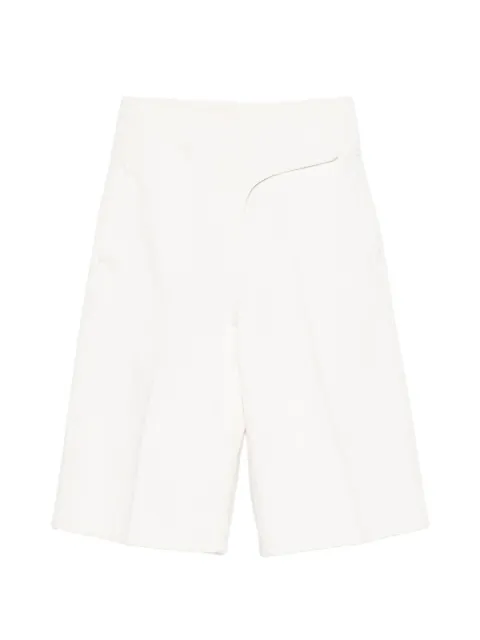 AMI Paris high-waist shorts Neutrals FSO840DE0126