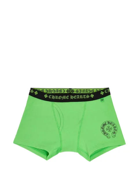 Chrome Hearts logo boxers Green CHRM0731