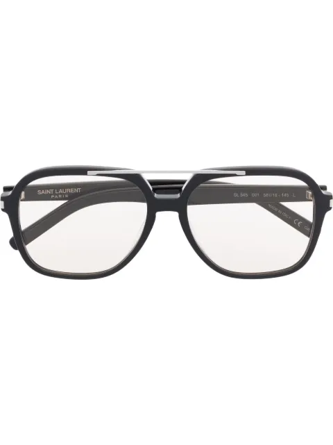 Saint Laurent Eyewear square-lens sunglasses Black SL545001