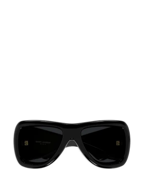 Saint Laurent Eyewear Howl rectangle-frame sunglasses Black SL902HOWL