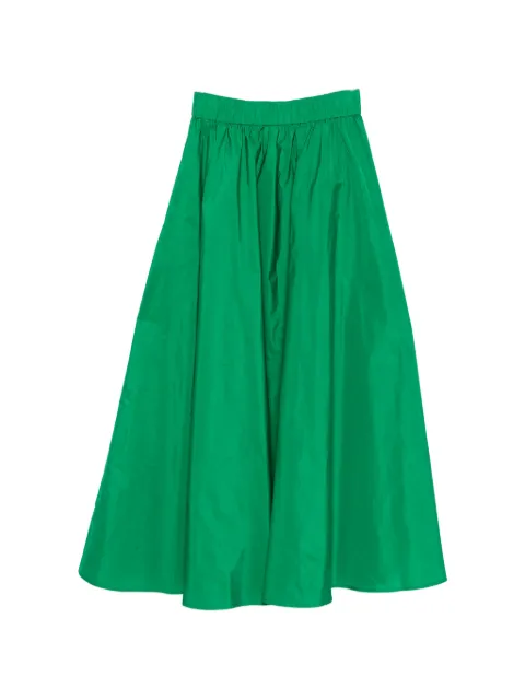 P.A.R.O.S.H. gathered skirt Green PIMPY26D621140