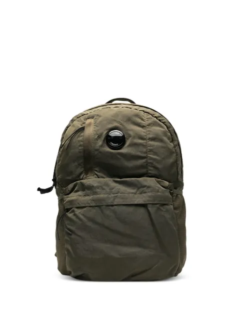 C.P. Company nylon b lens backpack Green 21CMAC737A005269G683