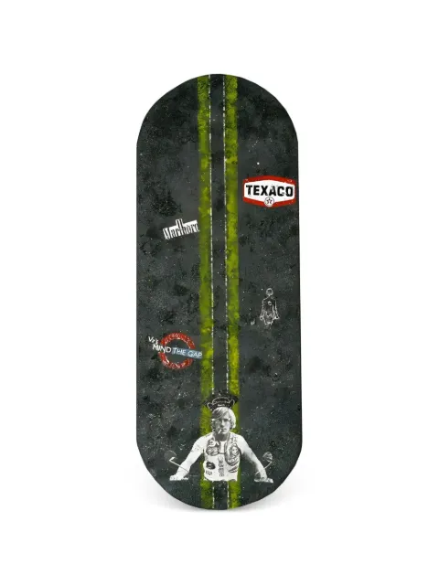 Vj’s Mind The Shunt skateboard deck Grey 999B11