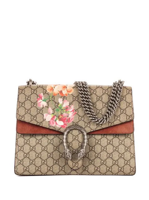 Gucci Pre-Owned medium Dionysus Blooms floral-print shoulder bag Neutrals 400235520981