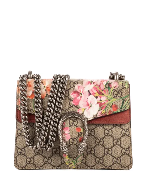 Gucci Pre-Owned Mini Dionysus Blooms floral-print shoulder bag Neutrals 421970520981