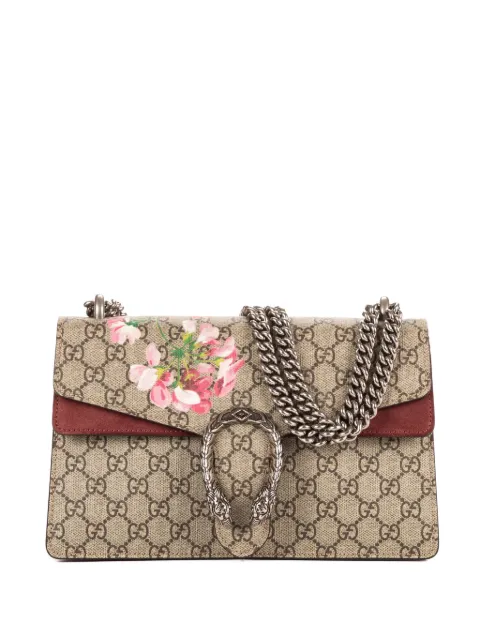 Gucci Pre-Owned small Dionysus Blooms floral-print shoulder bag Neutrals 400249520981