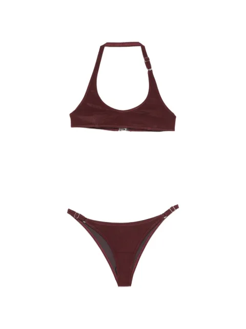 The Attico halterneck bikini set Red 260WBC00016PAA114AA