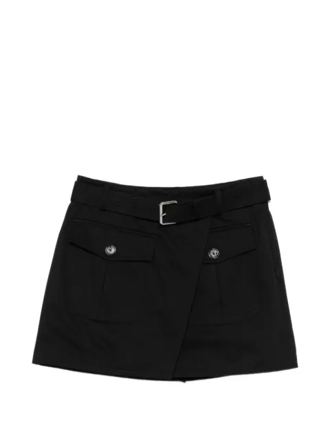 Proenza Schouler Bruni belted wrap skorts Black R2636001