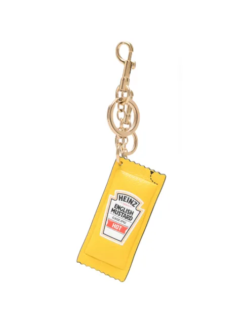 Anya Hindmarch Heinz English Mustard bag charm Yellow 208383