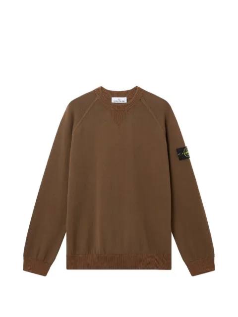 Stone Island crew-neck sweater Brown L1S155100013S01D3