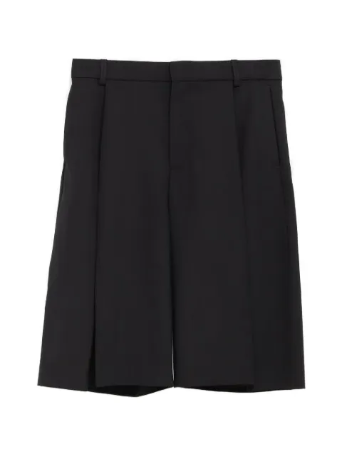 Casablanca pleated shorts Black MSS26TR41802