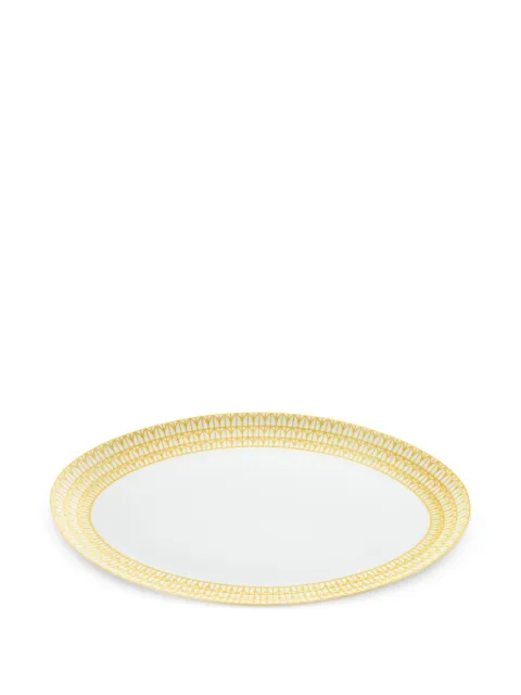 Christofle riviera oval platter White 3570660556645