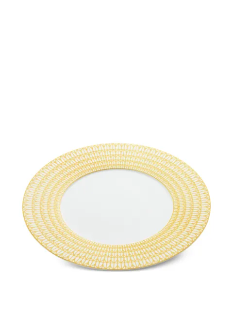 Christofle malmaison riviera pattern underplate Yellow 3570667126445