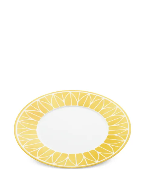 Christofle riviera leaf motif dinner plate White 3570667126469