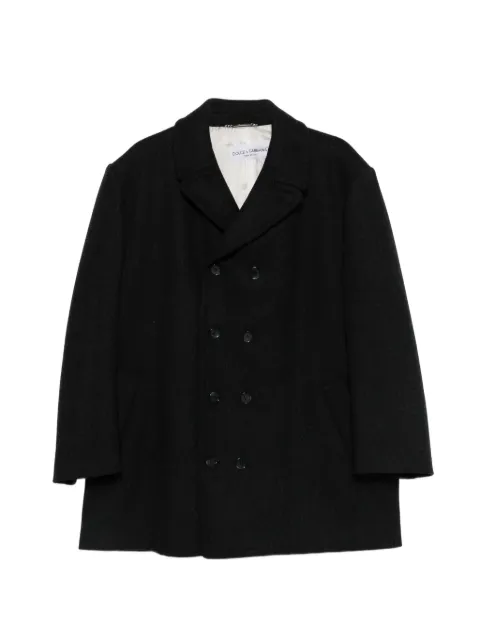 Dolce & Gabbana Pre-Owned 1990s double-breasted coat Black DG480AHJ