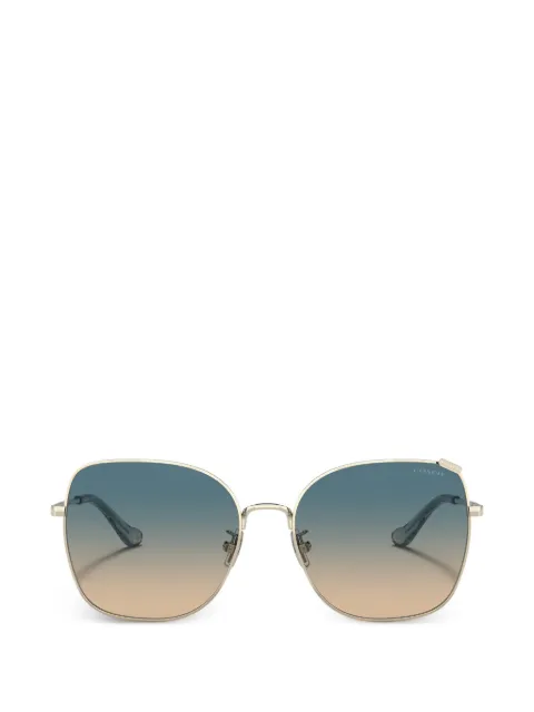 Coach square-frame gradient sunglasses Gold HC7133900579