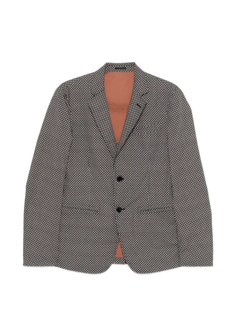 Alexander McQueen Pre-Owned 2000s patterned blazer Grey MQ420AHI
