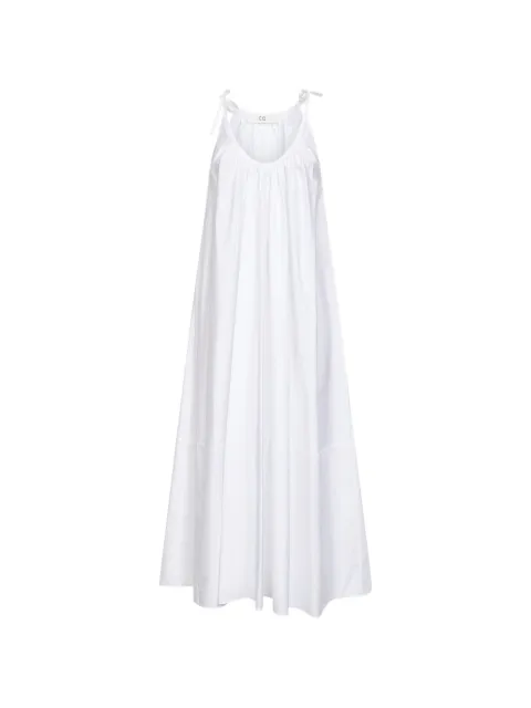 Co tie-fastening maxi dress White 4391LCSP100