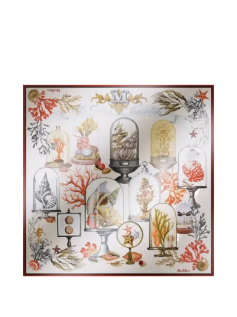 Max Mara printed scarf Neutrals 2614541132600