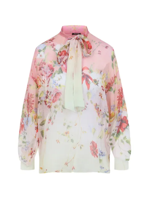 Roberto Cavalli floral-print shirt Pink WQT712CKR32