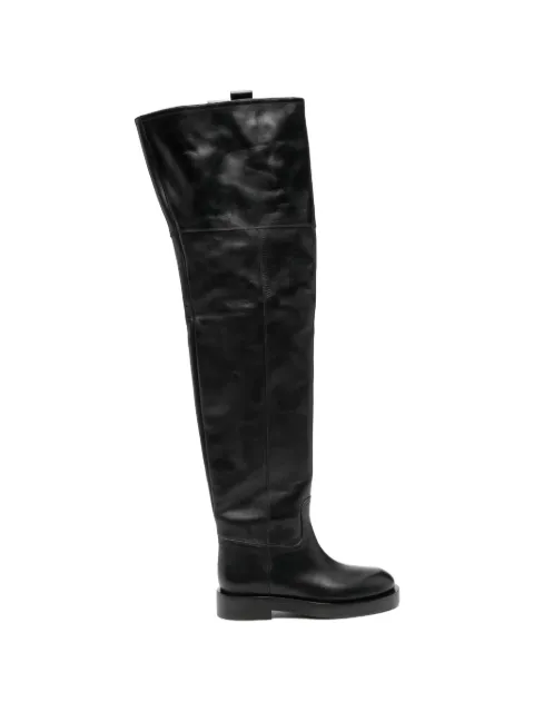 Paris Texas nappa over-the-knee boots Black PX1930XLTVT