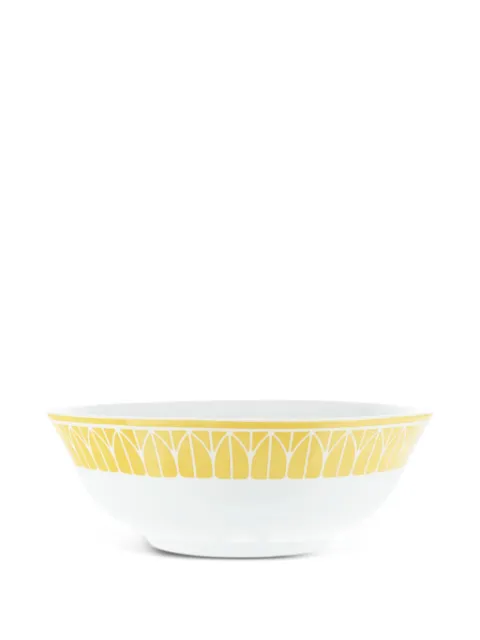 Christofle riviera geometric salad serving bowl White 3570660556584