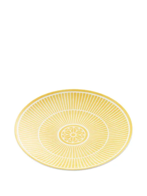 Christofle riviera floral porcelain plate Yellow 3570667126483