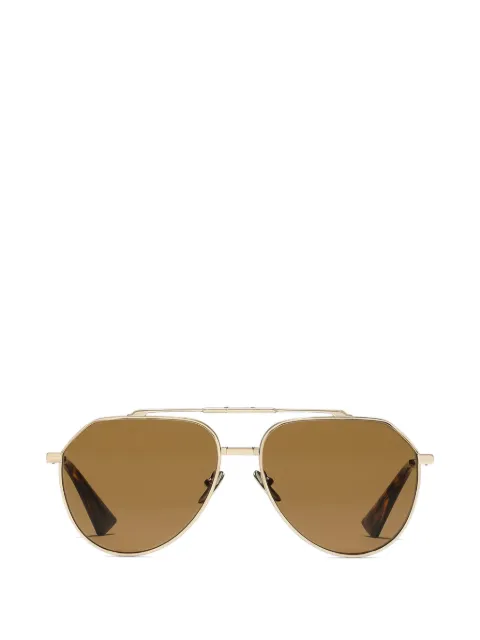 Dolce & Gabbana Eyewear pilot-frame sunglasses Gold VG2302VM253