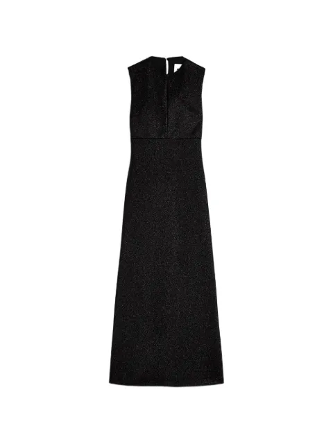Jil Sander lurex jersey evening dress Black J53CT0013J20021