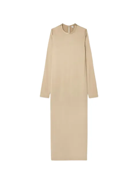 TOTEME satin maxi dress Neutrals 261WRD0366FB0546088