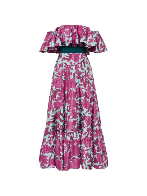 La DoubleJ Shazam! off-shoulder dress Pink DRE0621FAI004LIL01PU01