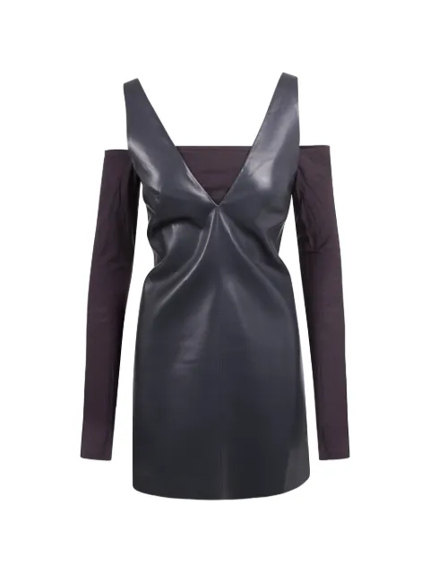 Nanushka V-neck mini dress Blue NW25PFDR01155