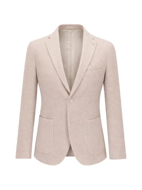 Lubiam textured jacket Neutrals 557343