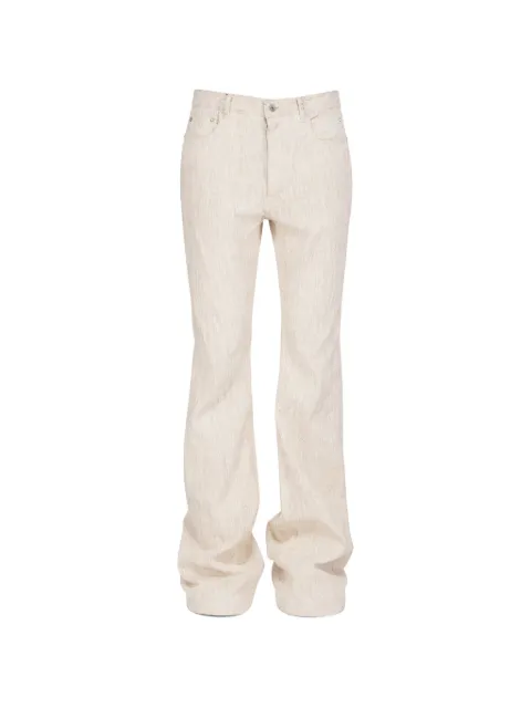 Rick Owens bolans denim trousers Neutrals RR02E1335MMC