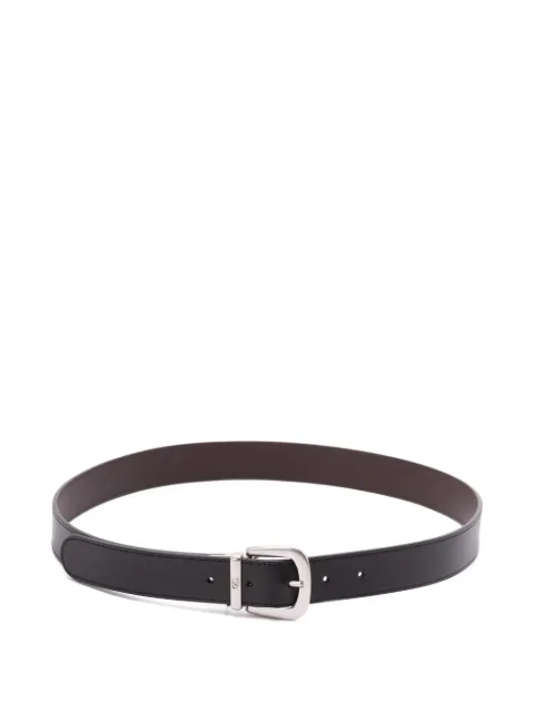 Valentino Garavani reversible leather belt Black YT0SU6XUG