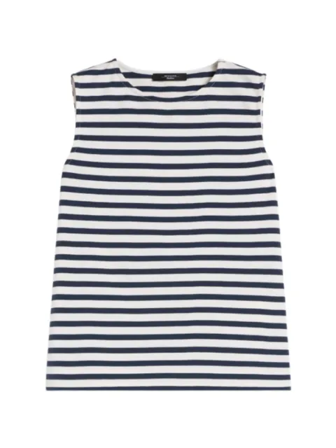 Weekend Max Mara Wkdmultih striped tank top Blue 2615941092600