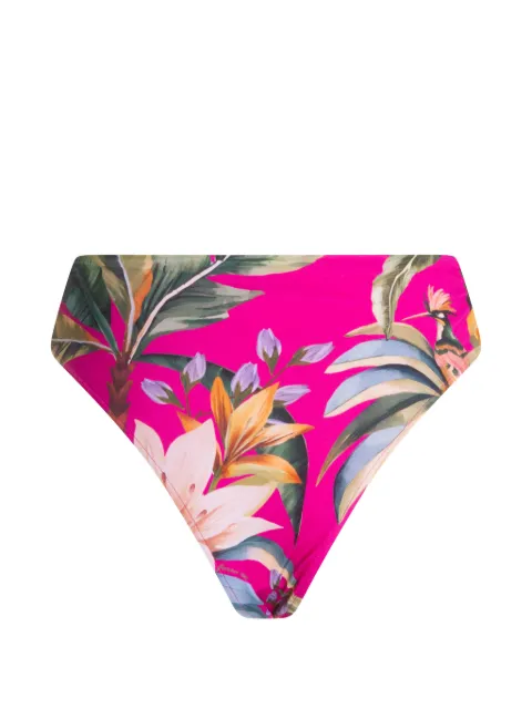 FARM Rio floral-print bikini bottoms Pink 34465926101