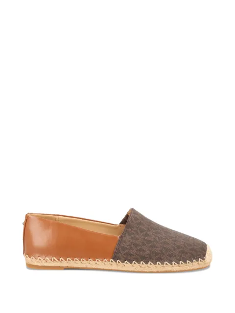 Michael Kors monogram ballet flats Brown 40R6KZFP1B