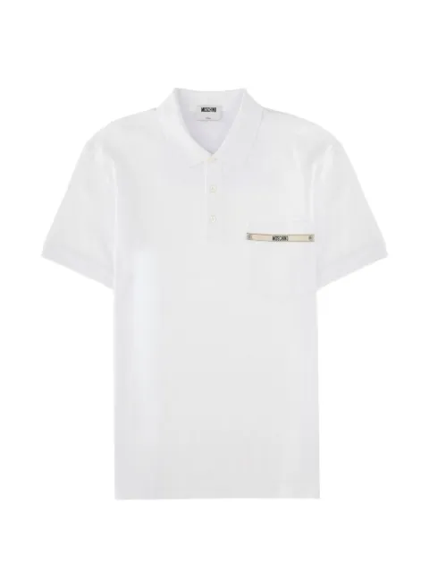 Moschino logo-detail polo shirt White 160702420001