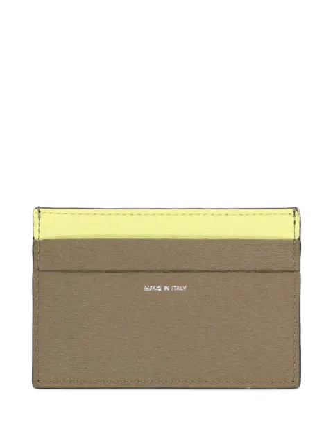 Paul Smith colourblock leather card holder Black M1A4768USTRGS