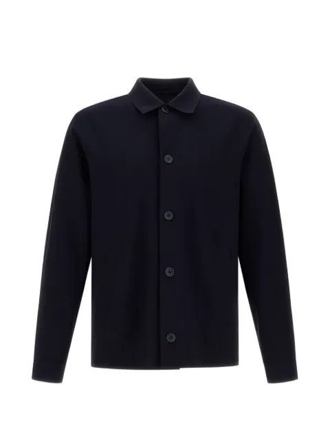 Herno point-collar buttoned cardigan Blue GI000602U12359S9200