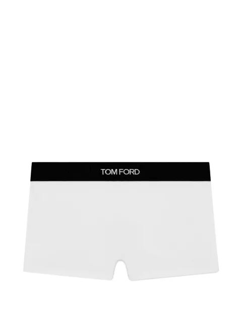 TOM FORD logo-waistband boxers White KNJ006JEX011